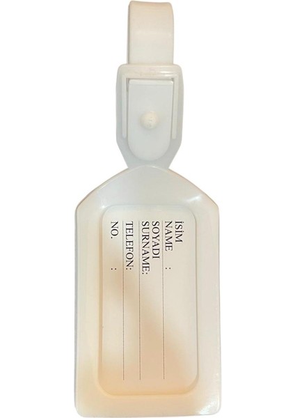 Kurabiye Canavarı Tasarım Bavul Etiketi fiyatları