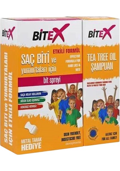 Bitex Saç Biti Şampuan Losyon Set