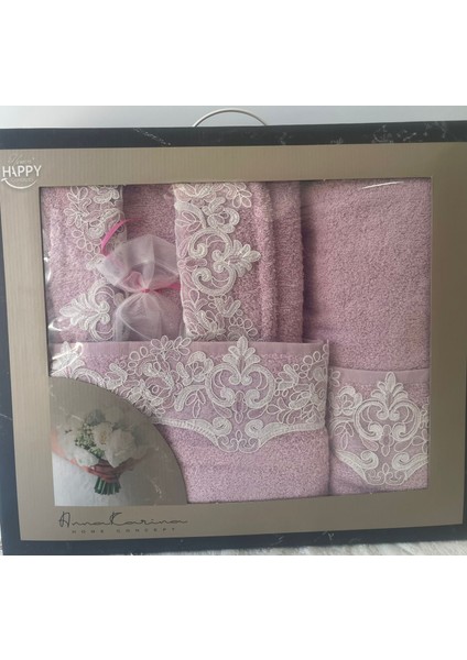 3 Parça Bornaz Seti Pudra