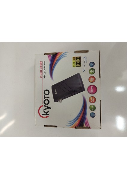 Siyah Uydu Alıcı Cihazı, Yüksek Görüntü Kalitesi ve Kolay Kullanım Imkanıyla!