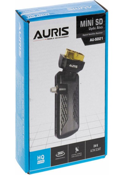 Mini Dijital Uydu Alıcısı, Scart Girişli, Çok Renkli, Sd Çözünürlük