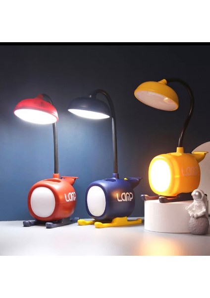 Kalemlikli Uçak Karikatür Masa Lambası