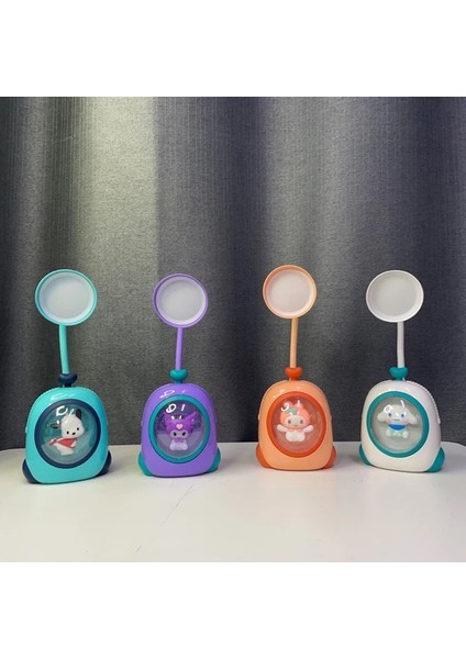 Fanus Içinde Karakterli Masa Lambası