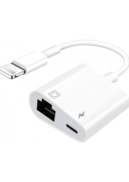 ZR27 RJ45 Lightning Tekli Ethernet