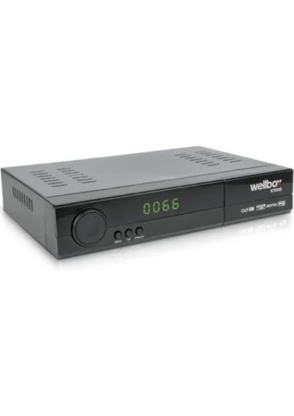 Yüksek Çözünürlüklü HDMI Uydu Alıcısı, Usb, Çanaksız, Siyah, Tkgs Desteği