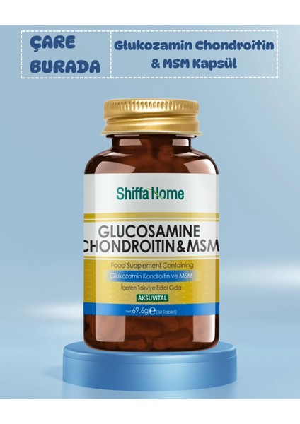 Glukozamin Chondroitin & Msm Kapsül (60 Adet)