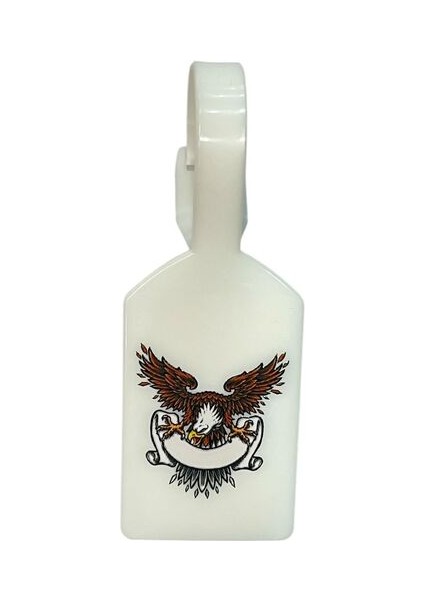 Kartal Tasarımlı Bavul Etiketi