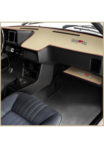 Tofaş Şahin Doğan Kartal Uyumlu Bej Torpido Koruma Halısı – Düşük Göğüs Torpido Alt Sehpa Örtüsü fırsatları