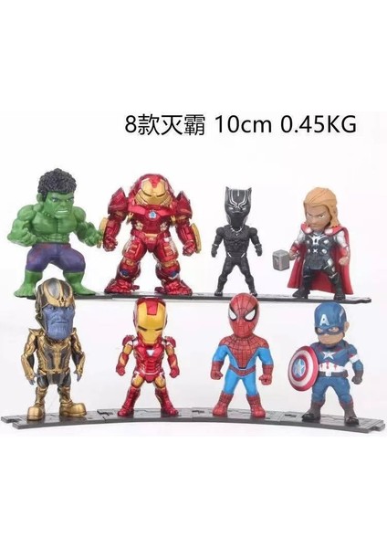 Anime Karakter 8'li Set (10CM)