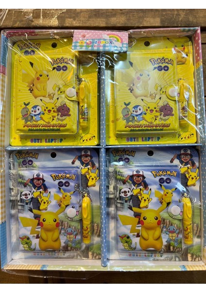 Mini Karakter Defter Seti Kutu 16 Adet