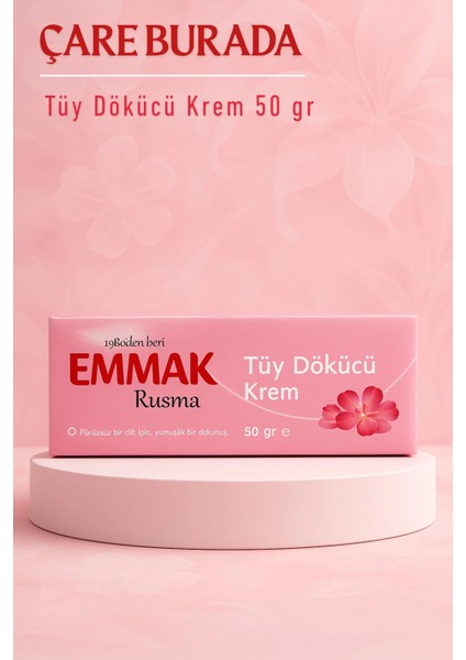Emmak Rusma - Tüy Dökücü Krem 50 gr