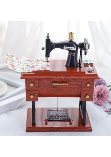 Dikiş Makinesi Tasarımlı Müzik Kutusu