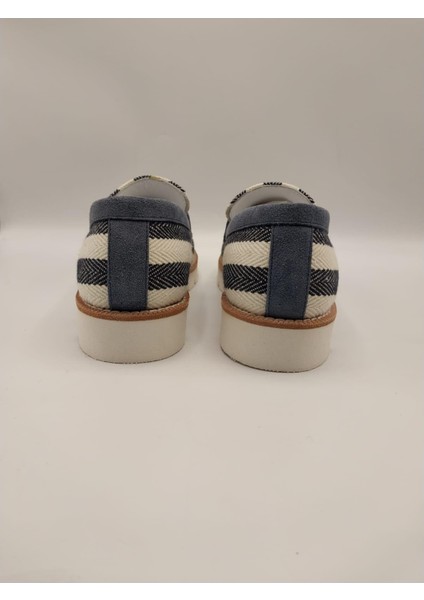 Malta Kadın Günlük Ayakkabı – Mavi/beyaz Çizgili modelleri