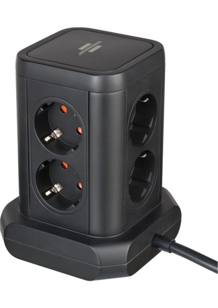 Brennnestuhl Premium Serisi Masa Üstü 8 Soketli 1type-C + 2 USB Li Kule Tipi 2 Metre Kablolu Priz fiyatları