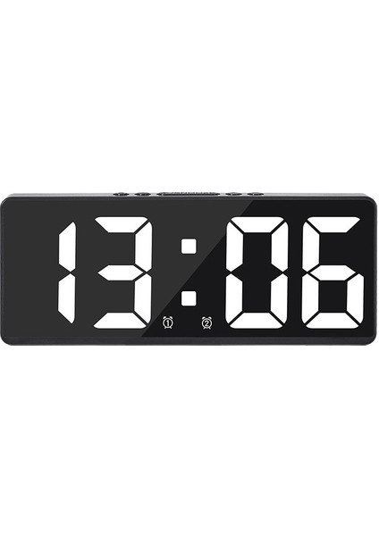 LED Ekranlı Dijital Alarmlı Masa Saati Orta Boy
