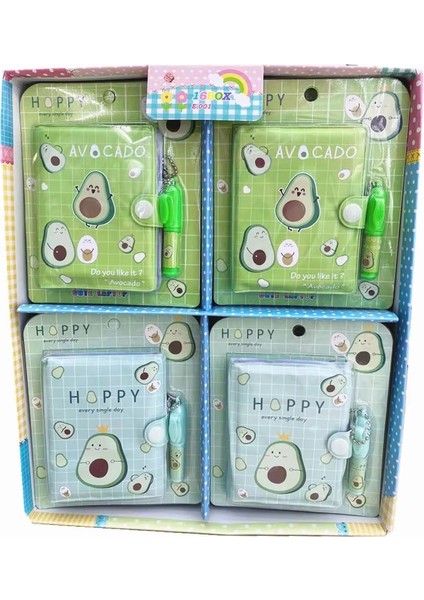 Mini Karakter Defter Seti Kutu 16 Adet