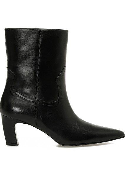 Normıa 5pr Siyah Kadın Topuklu Bot