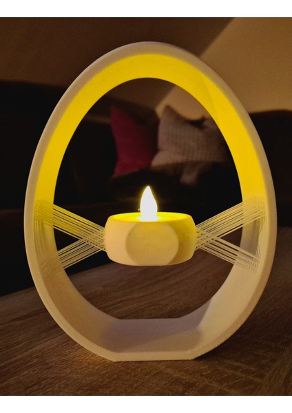 3D Tasarım Dekoratif LED Mumluk – Hediye ve Ev Aksesuarı fırsatları
