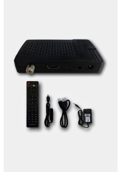 Beyaz LCD Tv'ye Uyumlu Hd Girişli Uydu Alıcısı, Net Görüntü ve Ses Kalitesi