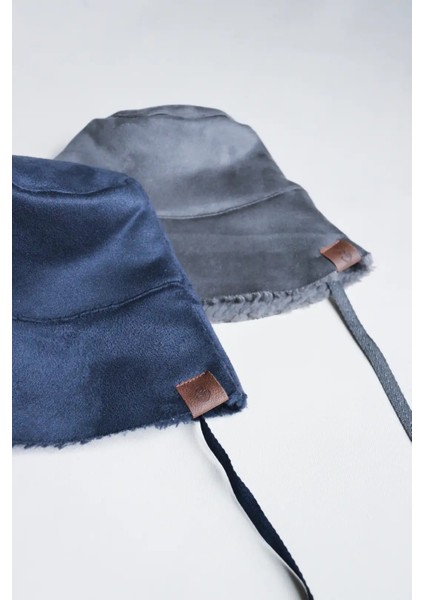 Ithal Kuzu Süet Bağcıklı Kışlık Bucket Şapka Çocuk Şapka fiyatları