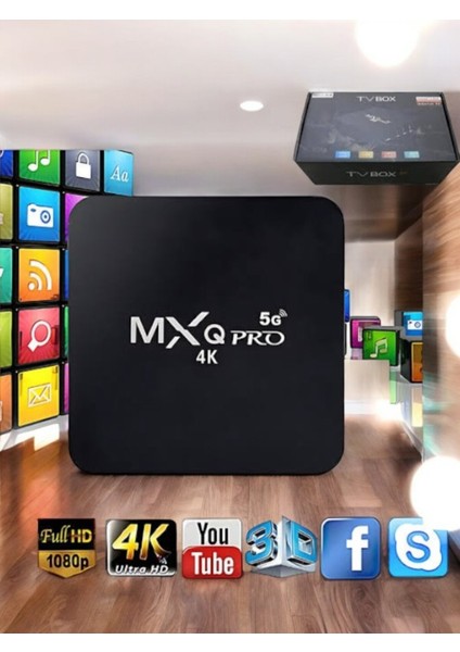 Yüksek Çözünürlükle Kumandalı 7.1 Işletim Sistemli Tv Kutusu, Çok Renkli Tasarım fırsatları