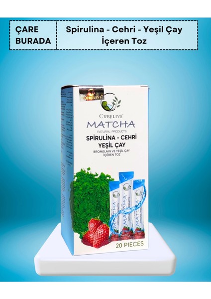 Matcha (Spirulina, Bromelain, Cehri, Yeşilçay)