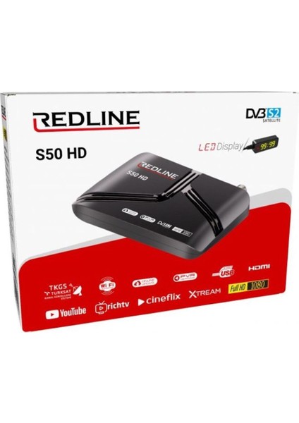 Siyah Redlıne S50, Yüksek Performanslı ve Şık Tasarımlı Ürün modelleri