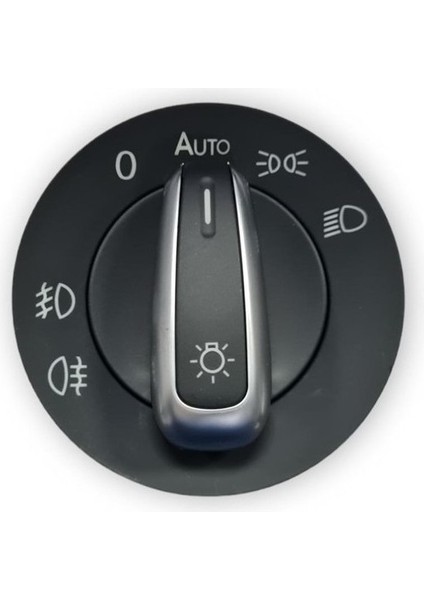 Vw Volkswagen Jetta 2011-2018 Uyumlu Far Açma Anahtarı Auto Özellikli Krom Detaylı 3C8941431A modelleri