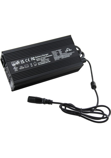 60V 20AH (3A) Metal Kasa - Emc Hızlı Şarj Özellikli Elektrikli Motor Şarj Aleti