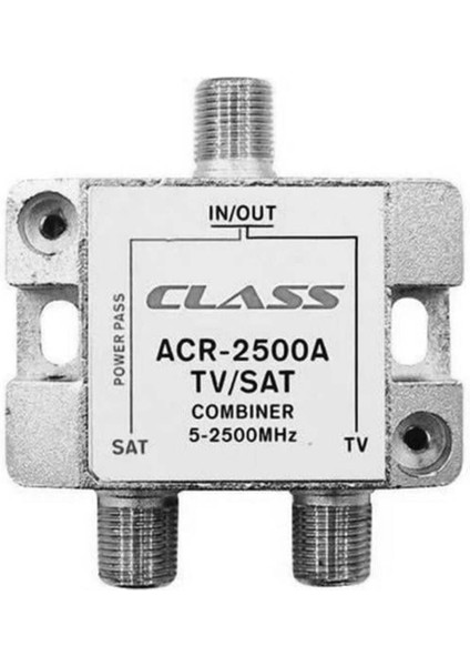 Yüksek Kaliteli 5-2500MHZ Tv/sat Sinyal Birleştirici Çok Renkli
