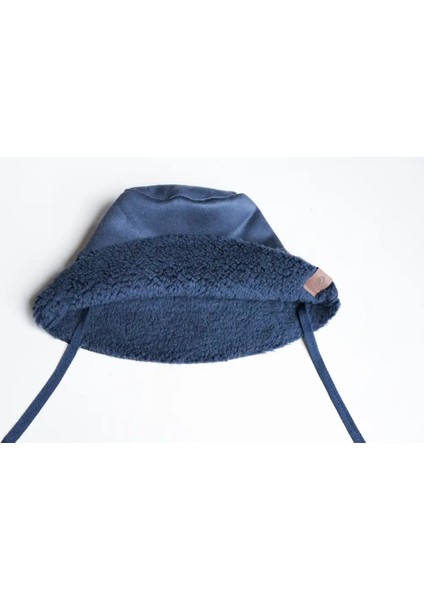 Ithal Kuzu Süet Bağcıklı Kışlık Bucket Şapka Çocuk Şapka modelleri