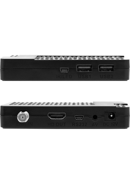 Mini Hd Uydu Alıcısı, Siyah, Çift Usb, Taşınabilir, Yüksek Kalite modelleri