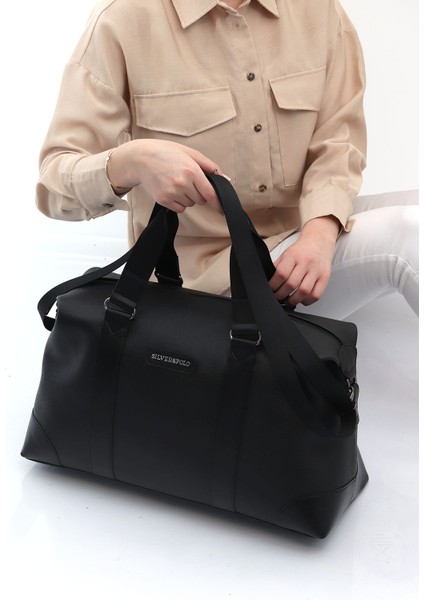 Silver & Polo Siyah - Siyah SP873 Kadın Seyahat Çantası fiyatları