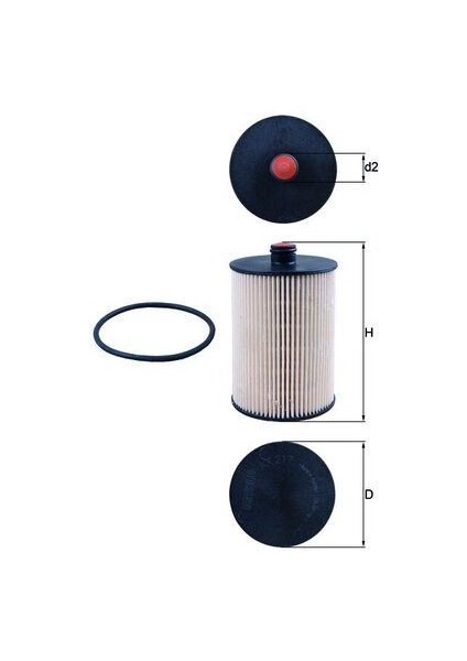 KX217D - Yakıt Filtresi LT28-LT35-LT46 2.8tdı 01-06 Volvo S60 2.4d D5 01-10 S80 2.4d D5 01-06 V70 Iı 2.4d D5 01-08 XC70 2.4d5 02-07 XC9O D3 D5 02-14 Vw 2D0127177-2D0127159