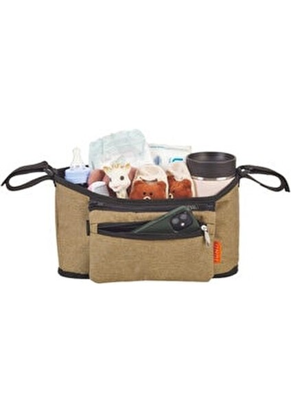 Essential Organizer Bebek Arabası Çantası Pratik Kullanım İçin Geniş Kapasite