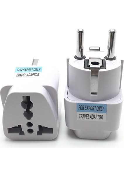 Seyahat Adaptörü Üniversal Priz Çevirici Dönüştürücü, Türkiye Dahil 100'E Yakın Ülkede Kullanılır. 3 Adet fırsatları