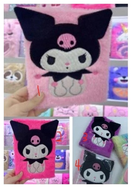 Karakterli Peluş Defter