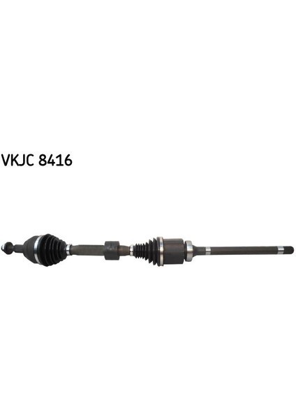 On Aks Sag Komple Kuga I 08>14 2.0 Tdcı Power. Otom. 6 Vitesli Çift Kavrama Uzunluk 984.5 mm M22 1.5 Dıs 27 Ic Dıslı 28