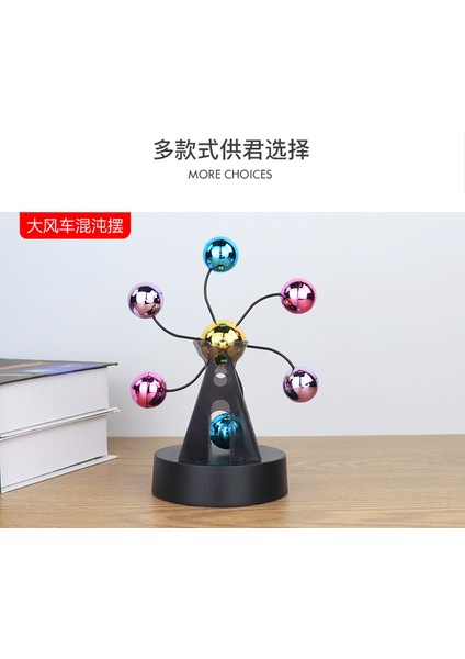 Renkli Dönen Denge Topu