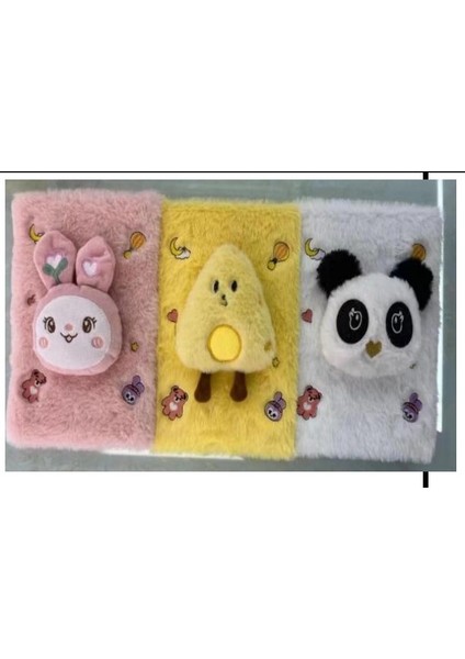 Karakterli Peluş Defter