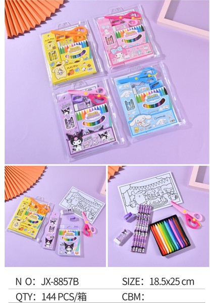 Karakterli Kırtasiye 3 Set