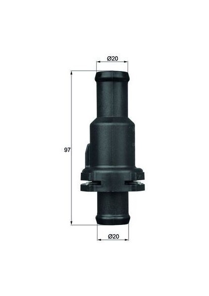 Th5.75 - Termostat Komple 75C Golf 5-6-Jetta-Passat-Scorocco-Tıguan-A3-Leon 04-11 1.4tsı-2.0tdı Bmy-Blg-Cff