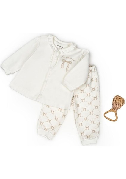 Bebek Alt Üst Takım %100 Organik Pamuk , Bebek - Yenidoğan- CSY8157
