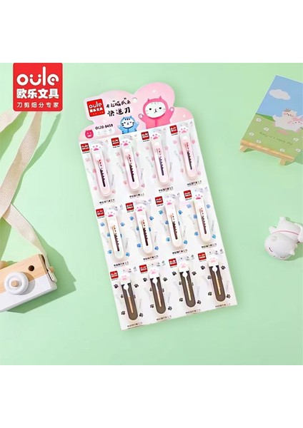 Panda Şeklinde Maket Bıcağı 12 Adet