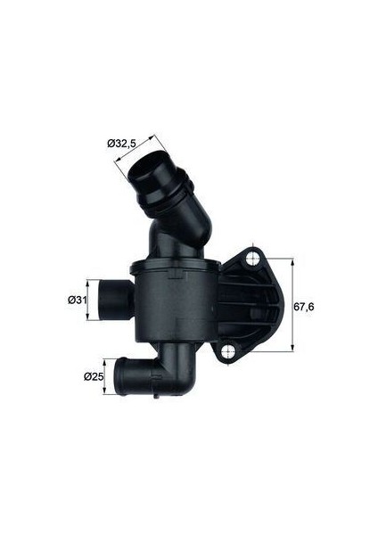 TI34.87 - Termostat Komple 87C A4-A5-A6 2.0 Tdı 2009-- Caga Caha