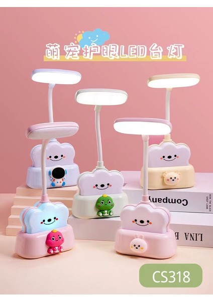 Karakterli Şarjlı Masa Lamba