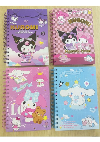 Karakterli Defter 12 Adet