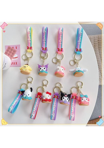 Karakterli Silikon Anahtarlık 12 Adet