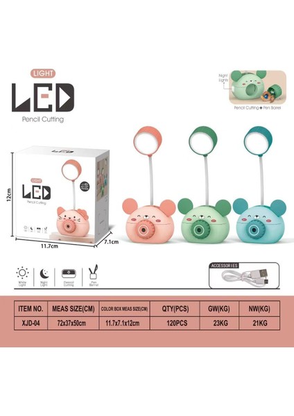 Şarjlı Masa Lambası