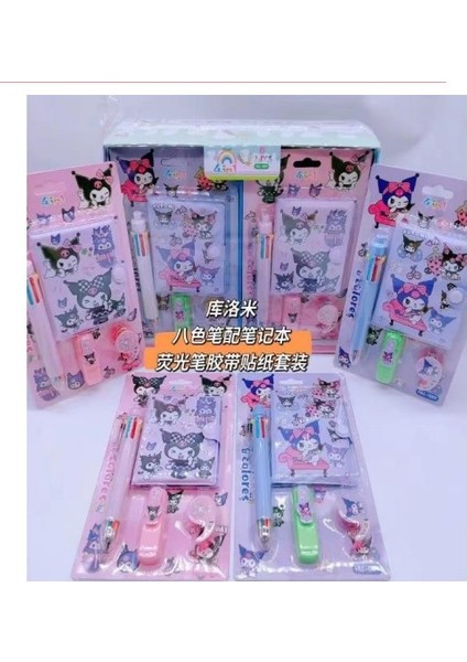 Karakterli Kırtasiye Seti 12 Adet